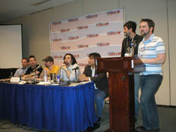 Webcomics panel